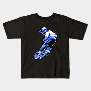 bmx race Kids T-Shirt